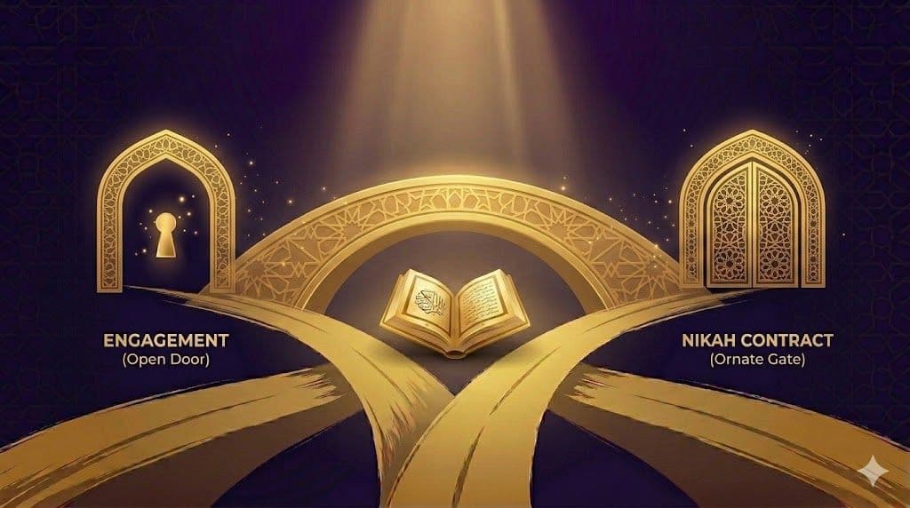 هل الأفضل الجمع بين الخطبة وكتب العقد أم الفصل بينهما؟